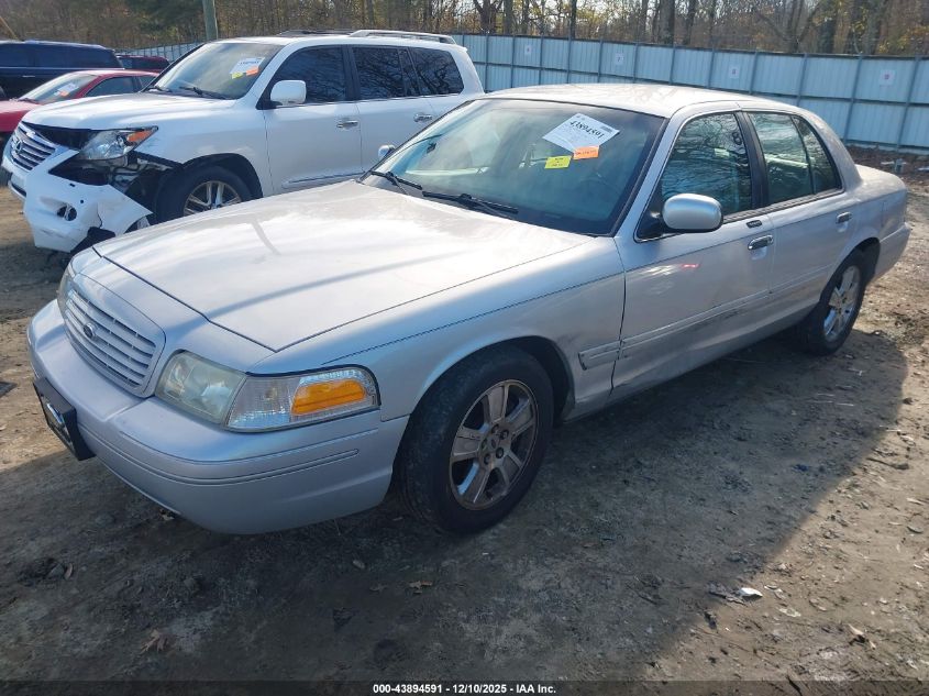 2003 Ford Crown Victoria Lx VIN: 2FAFP74W93X151184 Lot: 43894591