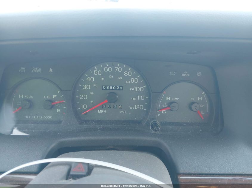 2003 Ford Crown Victoria Lx VIN: 2FAFP74W93X151184 Lot: 43894591