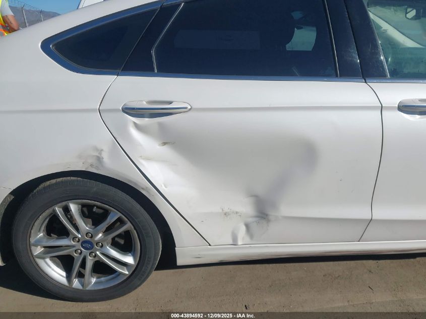 2015 Ford Fusion Hybrid Titanium VIN: 3FA6P0RU3FR199071 Lot: 43894592