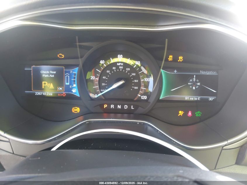 2015 Ford Fusion Hybrid Titanium VIN: 3FA6P0RU3FR199071 Lot: 43894592