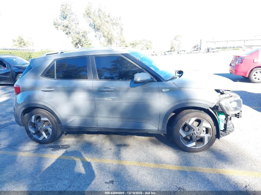 2021 Hyundai Venue Sel VIN: KMHRC8A31MU109664 Lot: 43894593