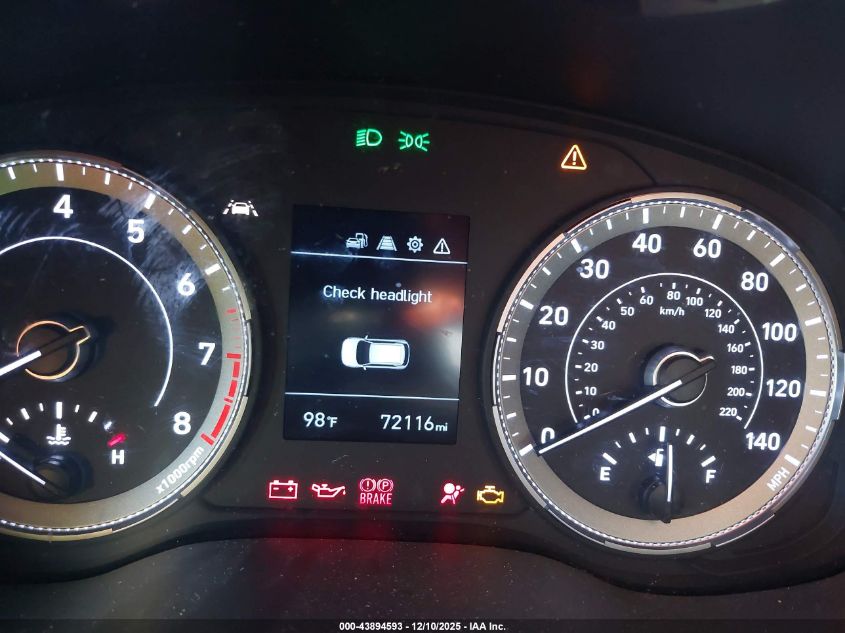 2021 Hyundai Venue Sel VIN: KMHRC8A31MU109664 Lot: 43894593