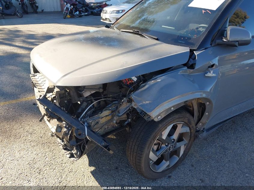 2021 Hyundai Venue Sel VIN: KMHRC8A31MU109664 Lot: 43894593