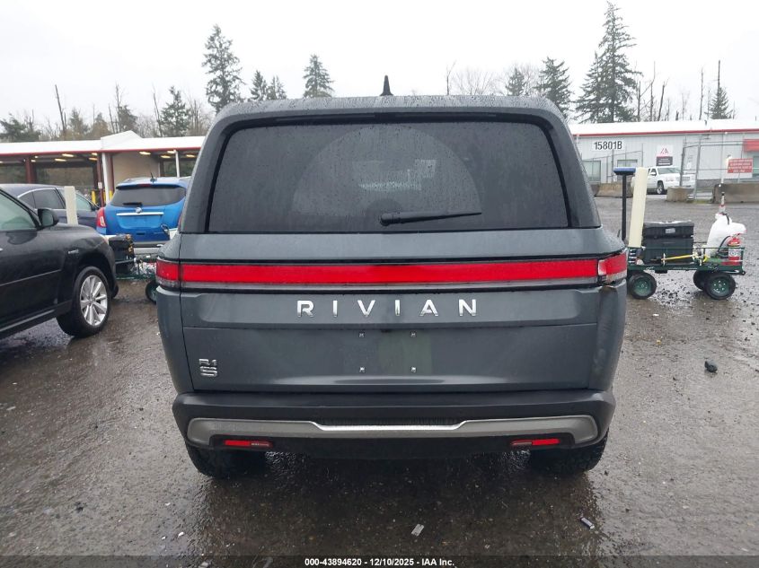 2025 Rivian R1S Adventure Dual Motor Large Pack/Adventure Dual Motor Max Pack VIN: 7PDSGBBA5SN048680 Lot: 43894620