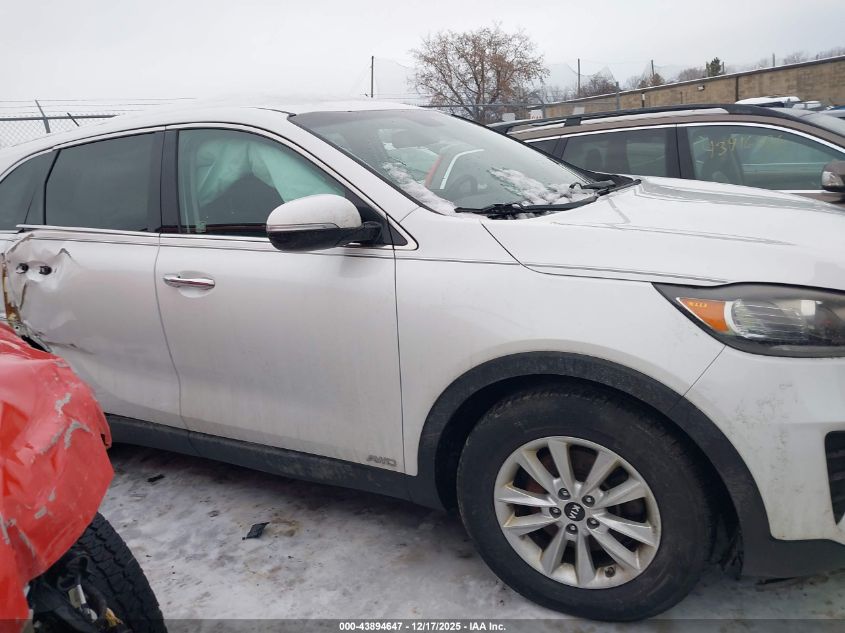 2019 Kia Sorento 3.3L Lx VIN: 5XYPGDA50KG488780 Lot: 43894647