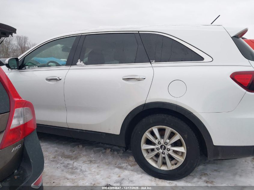 2019 Kia Sorento 3.3L Lx VIN: 5XYPGDA50KG488780 Lot: 43894647
