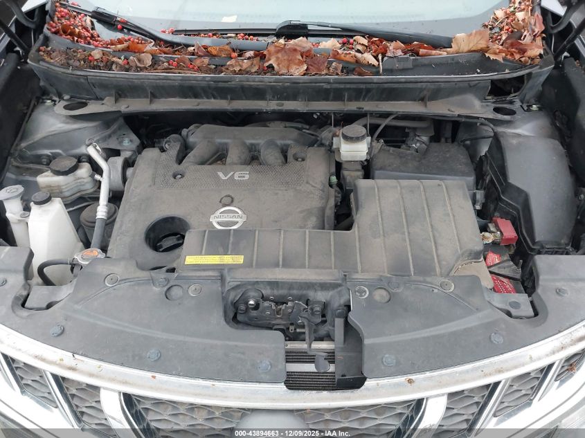 2014 Nissan Murano S VIN: JN8AZ1MW1EW508873 Lot: 43894663