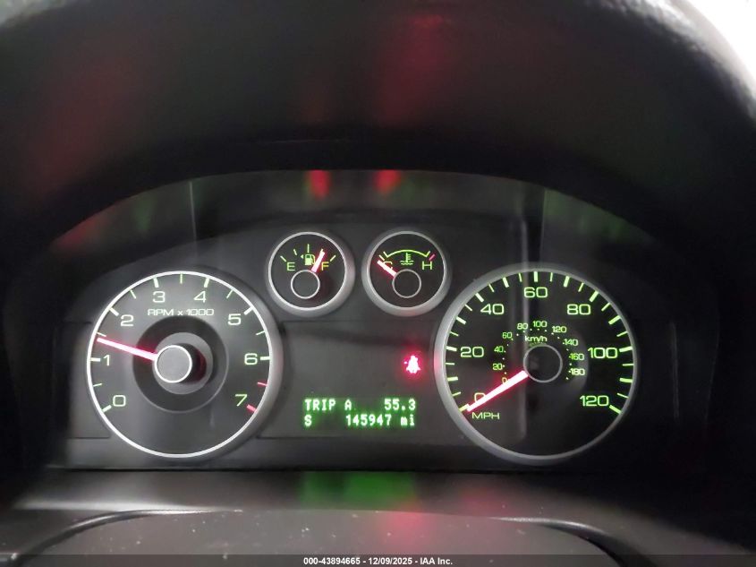 2009 Ford Fusion Sel VIN: 3FAHP08109R132304 Lot: 43894665