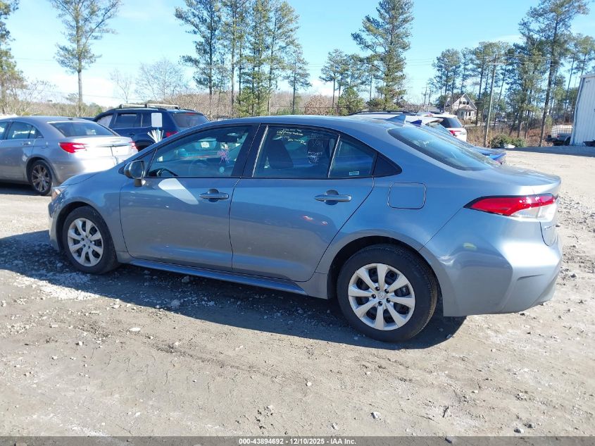 2024 Toyota Corolla Le VIN: 5YFB4MDE6RP126201 Lot: 43894692