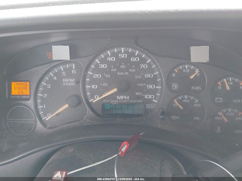 2002 Chevrolet Avalanche 1500 VIN: 3GNEK13T92G359641 Lot: 43894707