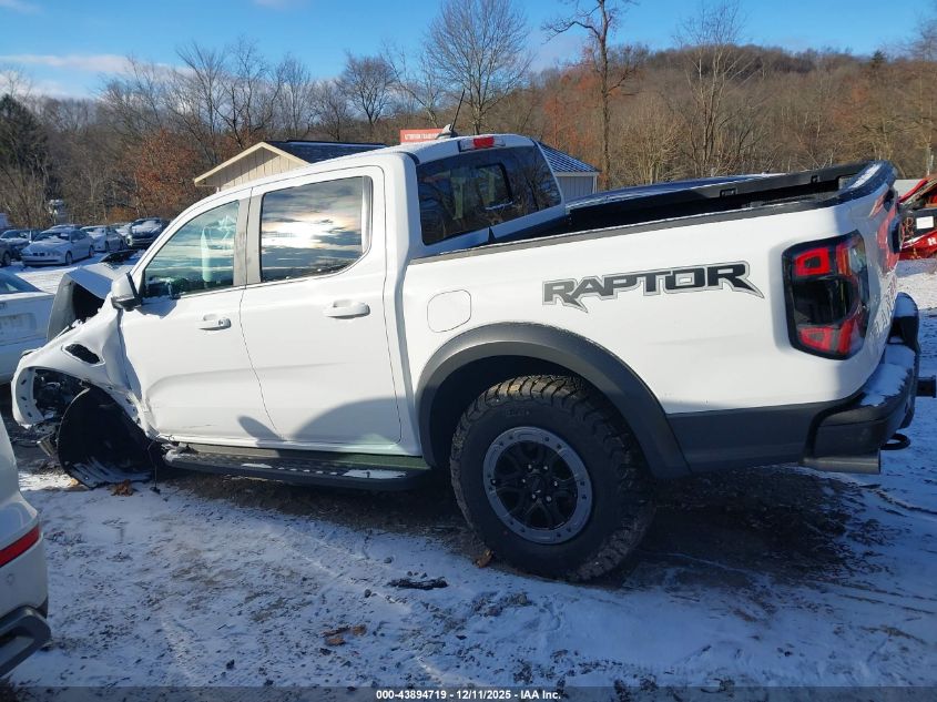 2025 Ford Ranger Raptor VIN: 1FTER4LR6SLE59421 Lot: 43894719