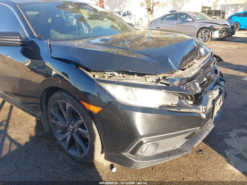 2019 Honda Civic Sport VIN: 2HGFC2F8XKH556133 Lot: 43894724