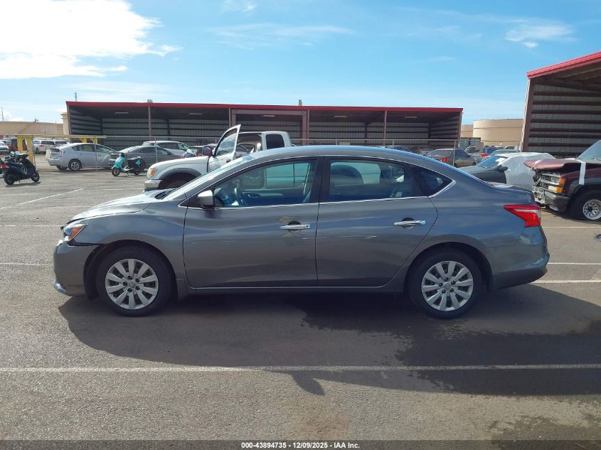 2017 Nissan Sentra S VIN: 3N1AB7AP2HY406076 Lot: 43894735