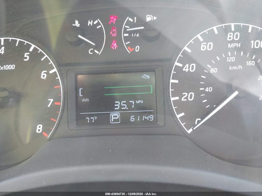 2017 Nissan Sentra S VIN: 3N1AB7AP2HY406076 Lot: 43894735