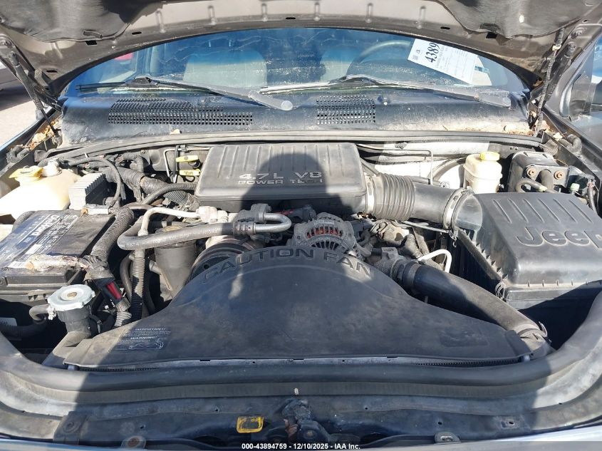 2000 Jeep Grand Cherokee Laredo VIN: 1J4GW48NXYC168947 Lot: 43894759