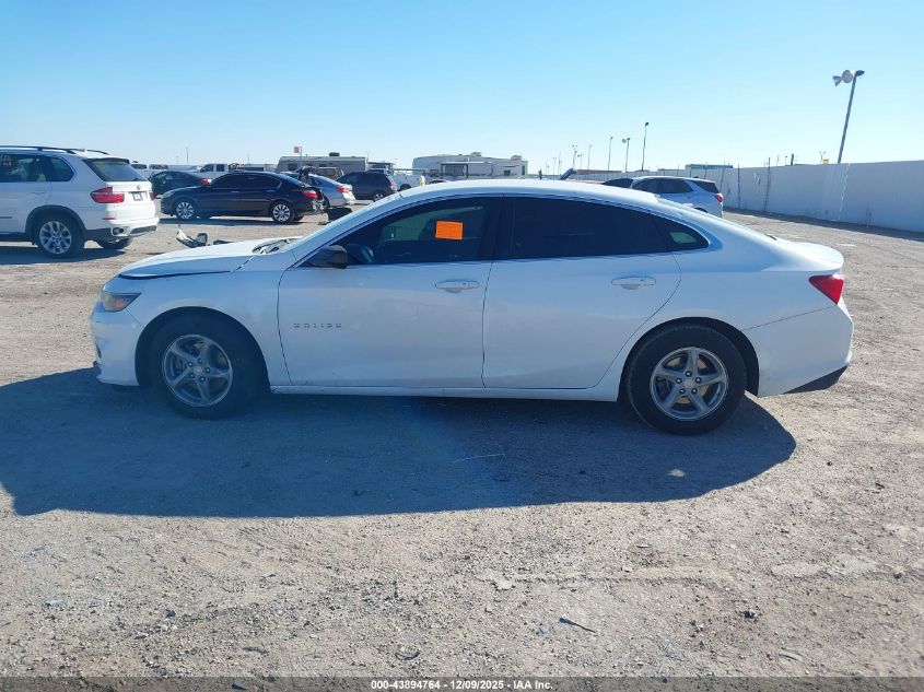 2017 Chevrolet Malibu Ls VIN: 1G1ZB5ST3HF265910 Lot: 43894764