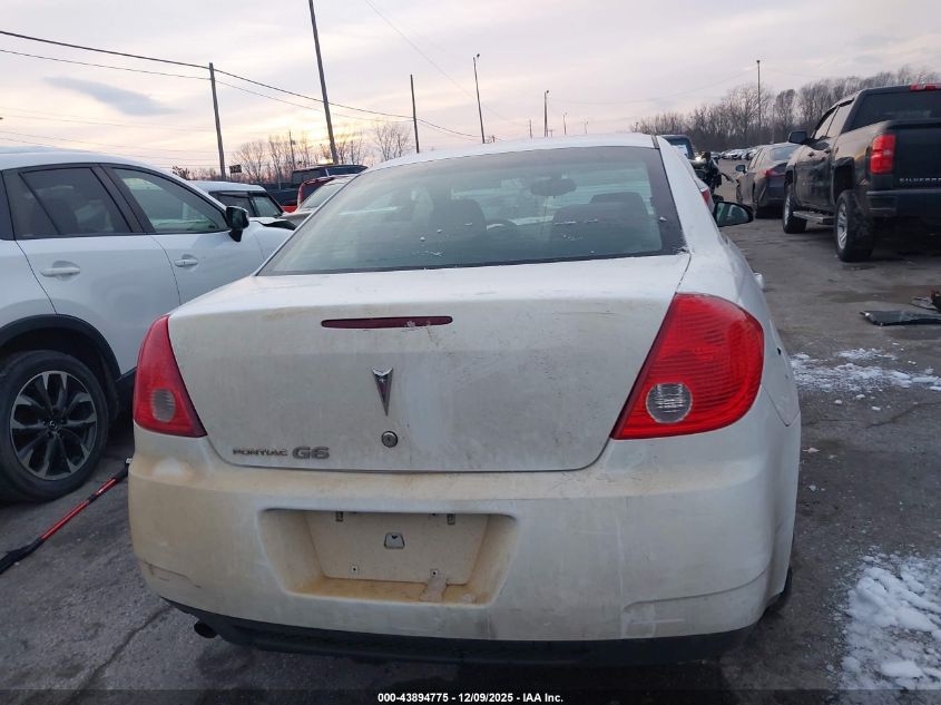 2009 Pontiac G6 New Se VIN: 1G2ZJ57B994262134 Lot: 43894775