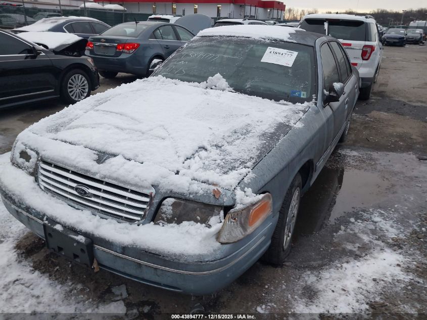 2001 Ford Crown Victoria Lx VIN: 2FAFP74WX1X148842 Lot: 43894777