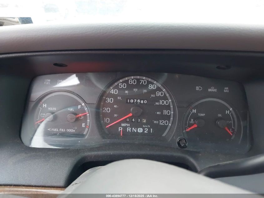 2001 Ford Crown Victoria Lx VIN: 2FAFP74WX1X148842 Lot: 43894777