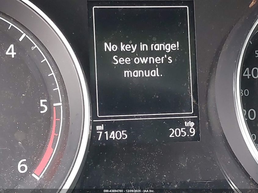 2015 Volkswagen Golf Sportwagen Tdi Se 4-Door VIN: 3VWFA7AU4FM502997 Lot: 43894780