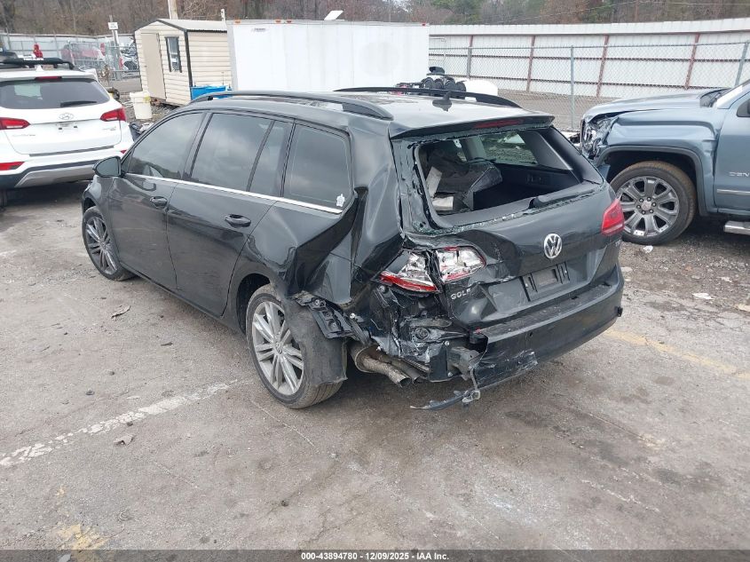 2015 Volkswagen Golf Sportwagen Tdi Se 4-Door