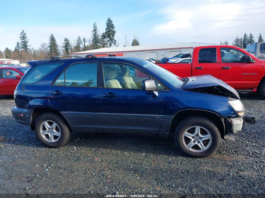 2001 Lexus Rx 300 VIN: JTJHF10U010225463 Lot: 43894803