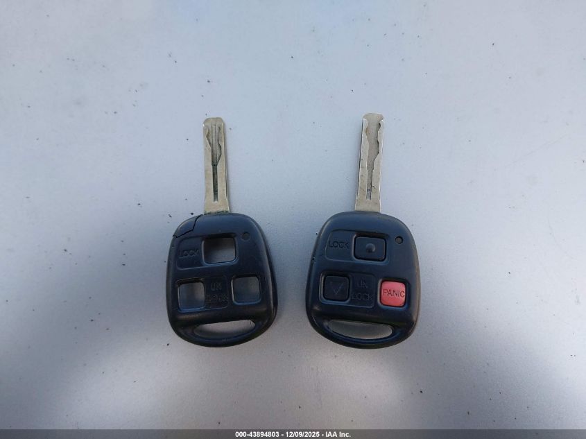 2001 Lexus Rx 300 VIN: JTJHF10U010225463 Lot: 43894803