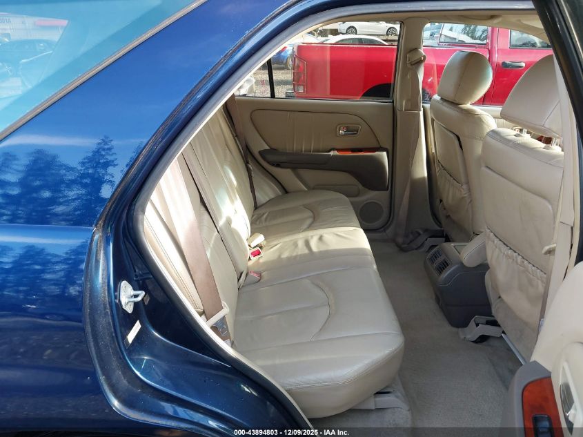 2001 Lexus Rx 300 VIN: JTJHF10U010225463 Lot: 43894803