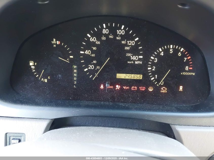 2001 Lexus Rx 300 VIN: JTJHF10U010225463 Lot: 43894803