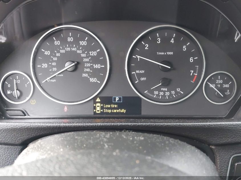 2015 BMW 328I xDrive VIN: WBA3B5G58FNS13602 Lot: 43894809