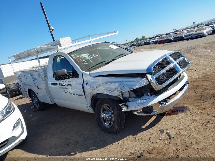 2005 Dodge Ram 2500 St/Slt VIN: 003D6WR26C15G8569 Lot: 43894814