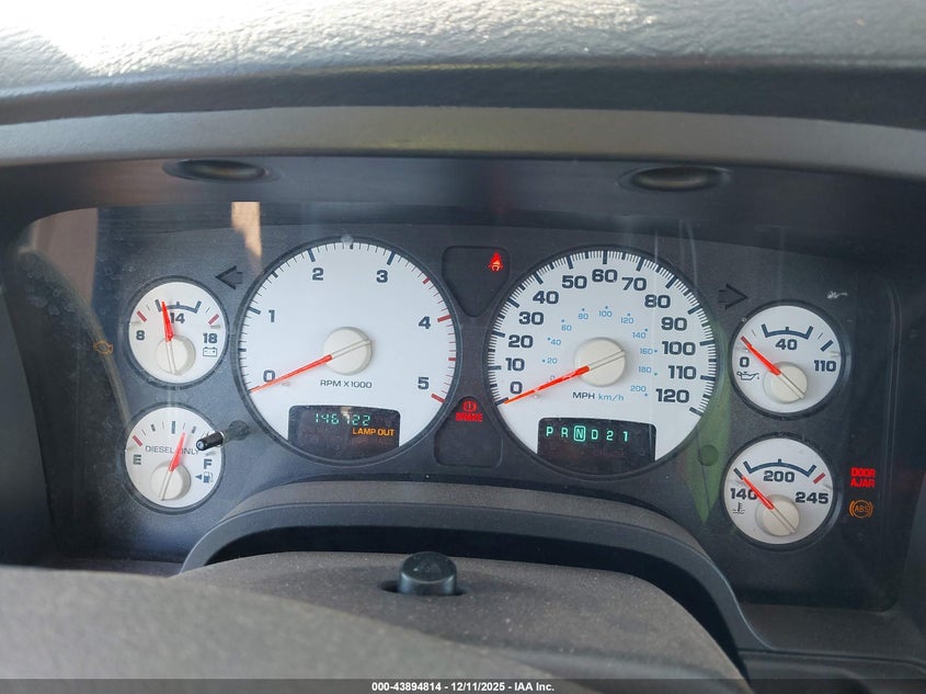 2005 DODGE RAM 2500 auction photo 7