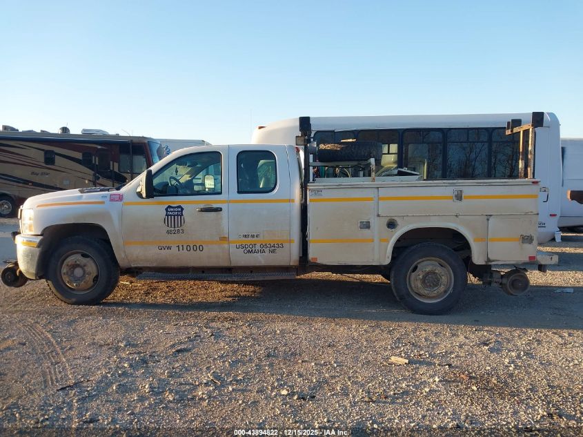 2013 Chevrolet Silverado 3500Hd Work Truck VIN: 1GB5KZEG9DZ248554 Lot: 43894822
