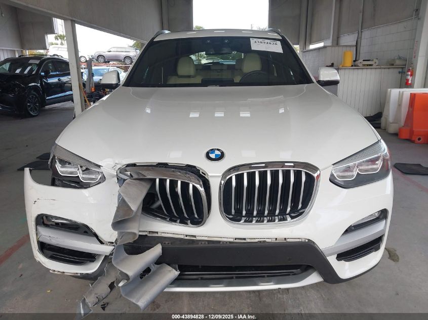 2019 BMW X3 Sdrive30I VIN: 5UXTR7C52KLR38553 Lot: 43894828