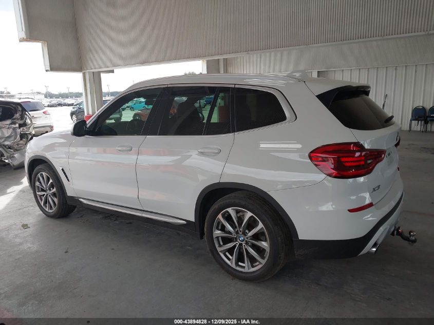 2019 BMW X3 Sdrive30I VIN: 5UXTR7C52KLR38553 Lot: 43894828