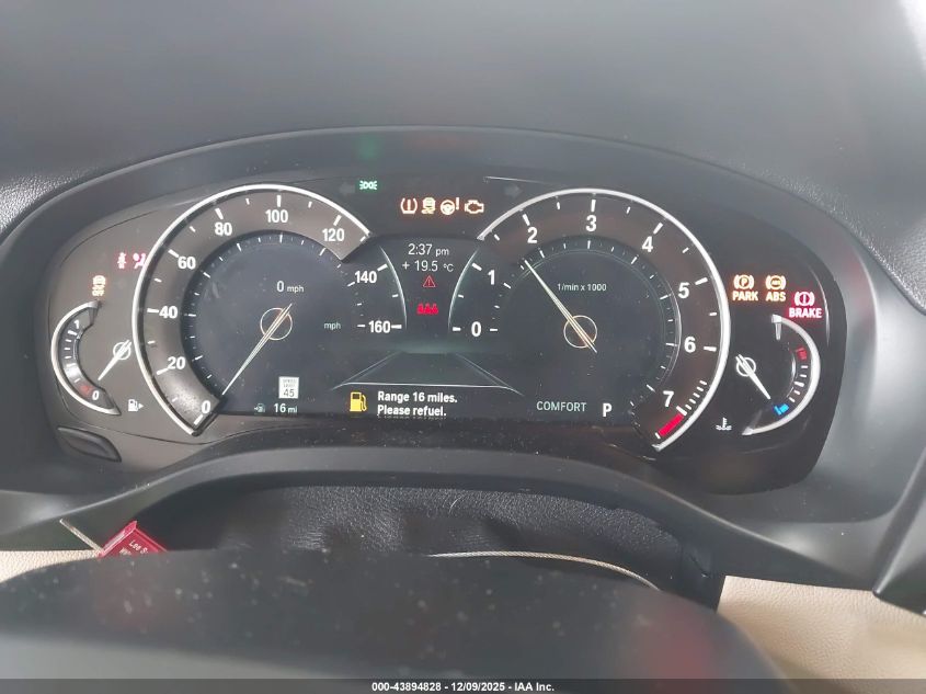 2019 BMW X3 Sdrive30I VIN: 5UXTR7C52KLR38553 Lot: 43894828