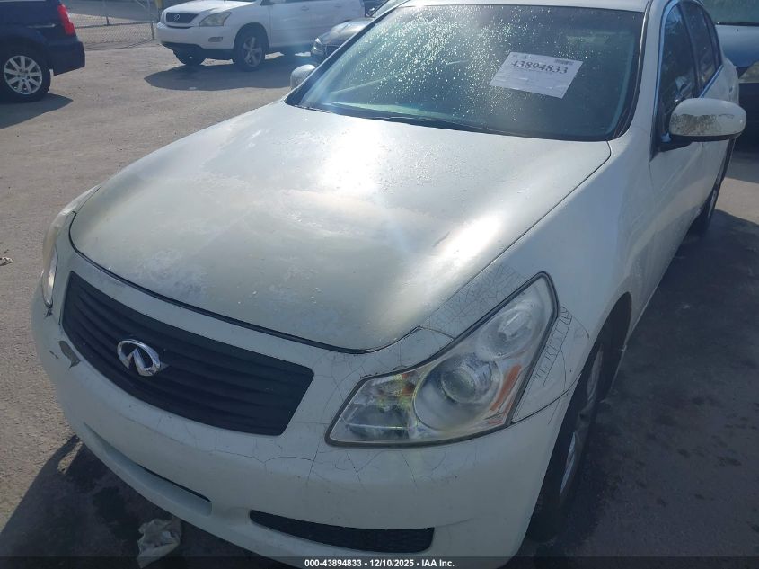 2008 Infiniti G35 Journey VIN: JNKBV61E38M224311 Lot: 43894833