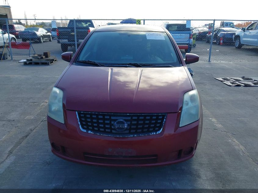 2008 Nissan Sentra 2.0 VIN: 3N1AB61E38L750702 Lot: 43894838