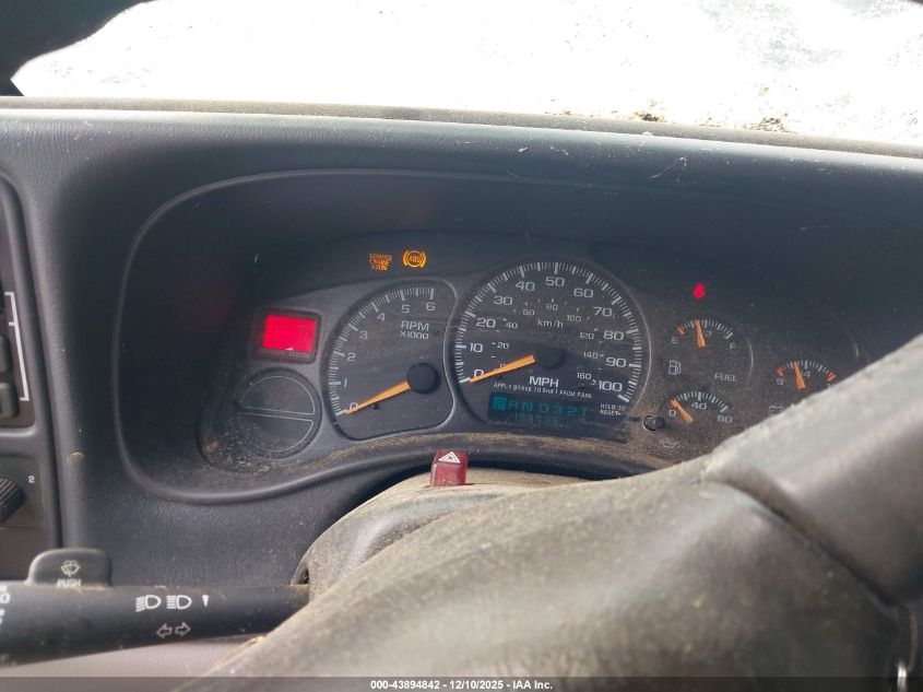 2001 Chevrolet Tahoe Ls VIN: 1GNEK13T61J279033 Lot: 43894842