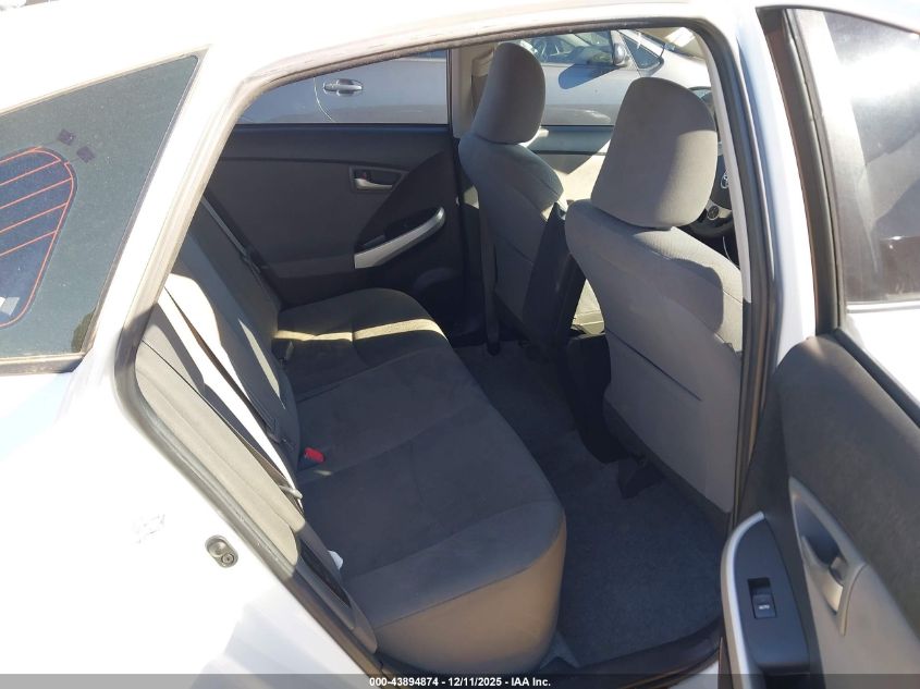 2014 Toyota Prius Two VIN: JTDKN3DU3E0390625 Lot: 43894874