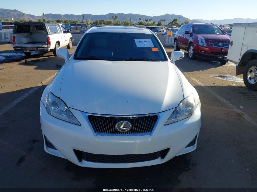 2012 Lexus Is 250 VIN: JTHBF5C22C5181321 Lot: 43894876