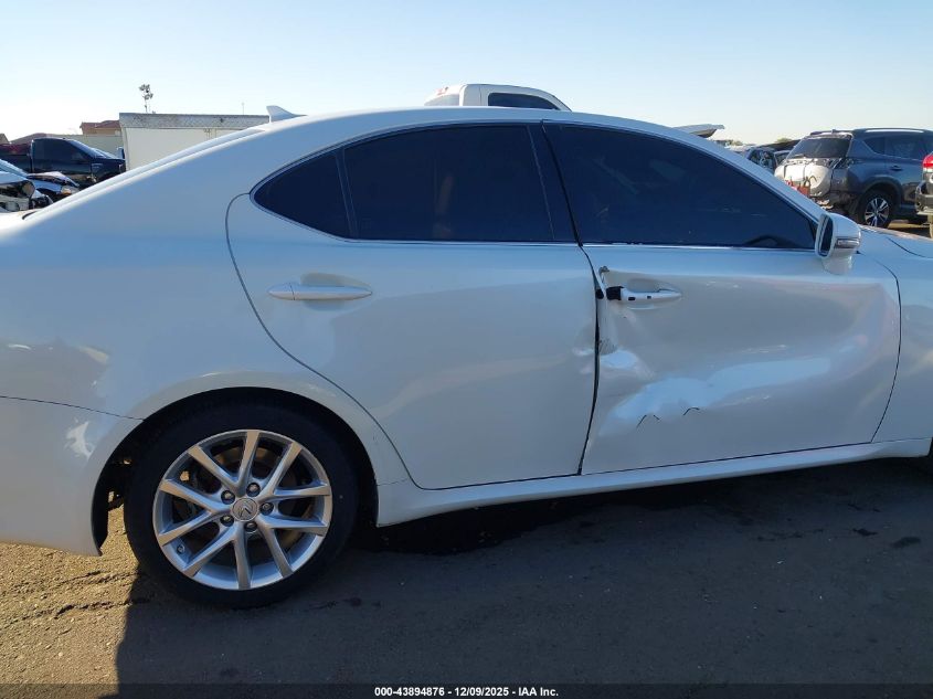 2012 Lexus Is 250 VIN: JTHBF5C22C5181321 Lot: 43894876