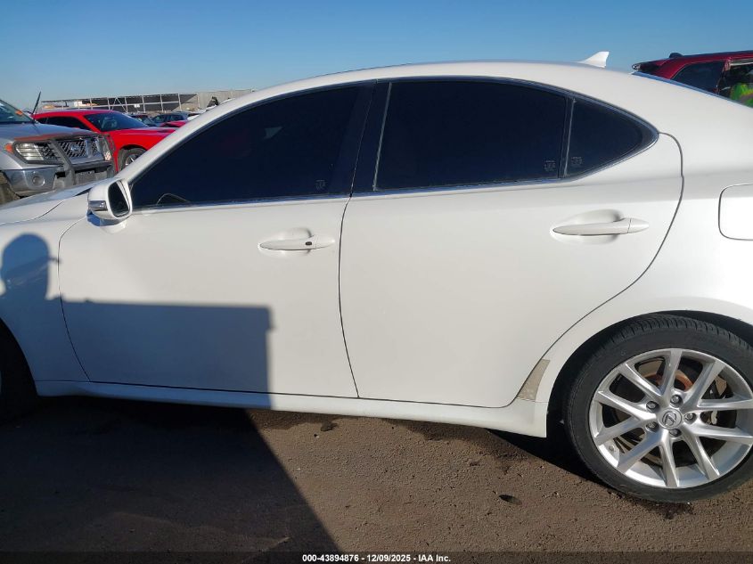 2012 Lexus Is 250 VIN: JTHBF5C22C5181321 Lot: 43894876