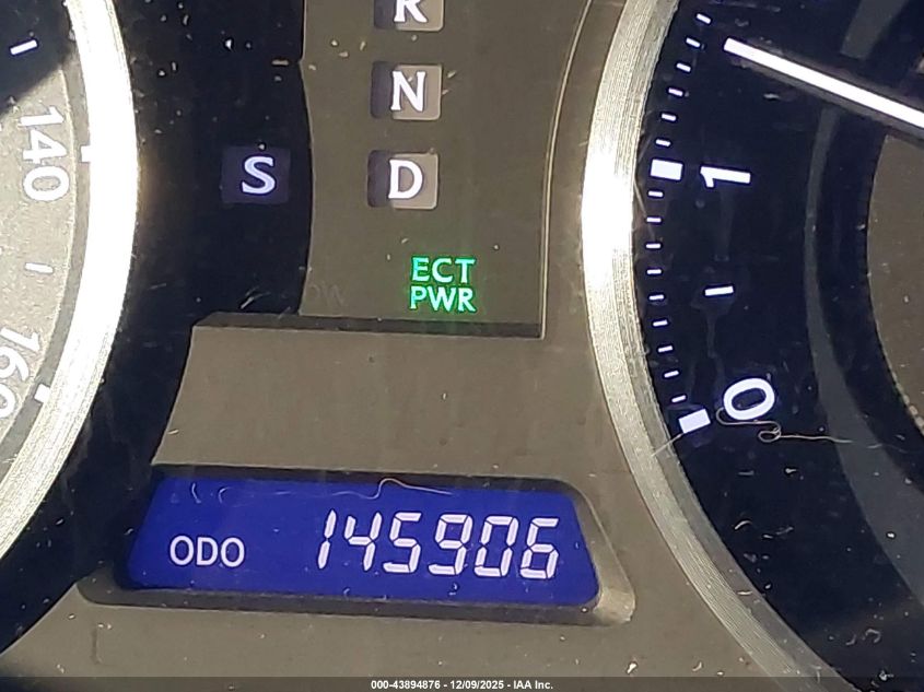 2012 Lexus Is 250 VIN: JTHBF5C22C5181321 Lot: 43894876