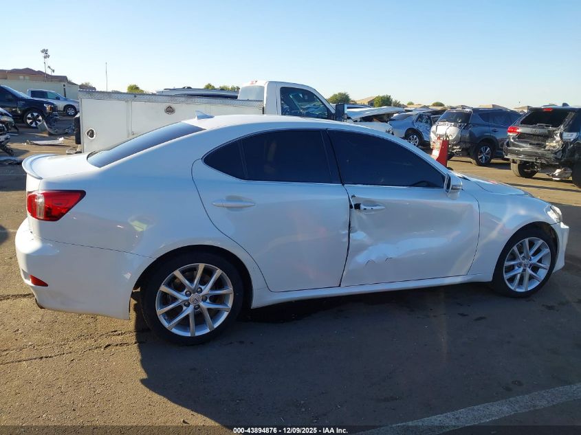 2012 Lexus Is 250 VIN: JTHBF5C22C5181321 Lot: 43894876