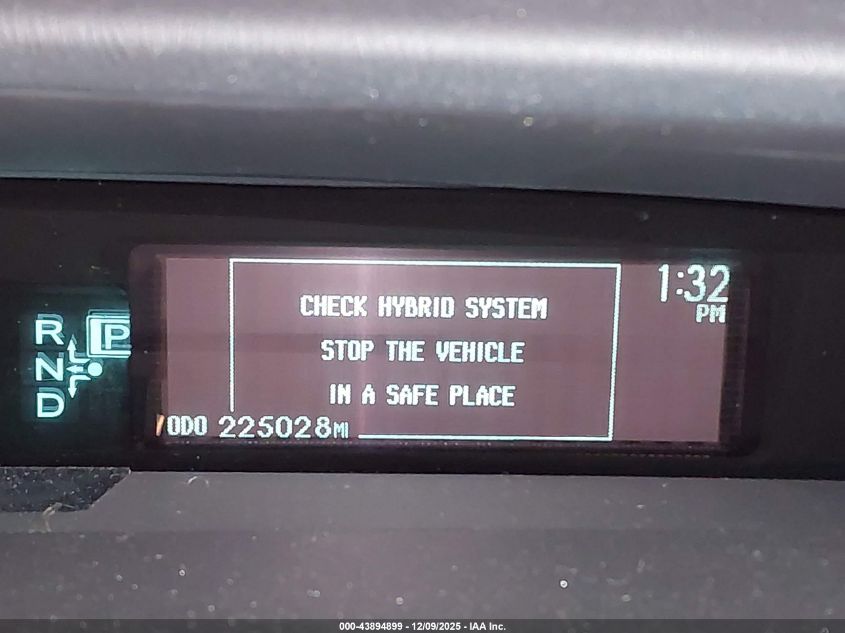 2015 Toyota Prius Two VIN: JTDKN3DU3F0445401 Lot: 43894899