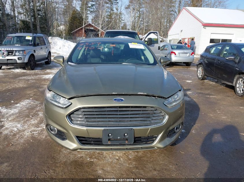 2013 Ford Fusion Titanium VIN: 3FA6P0K92DR130049 Lot: 43894902