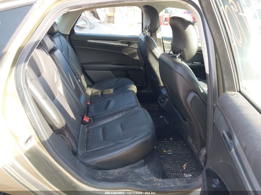 2013 Ford Fusion Titanium VIN: 3FA6P0K92DR130049 Lot: 43894902