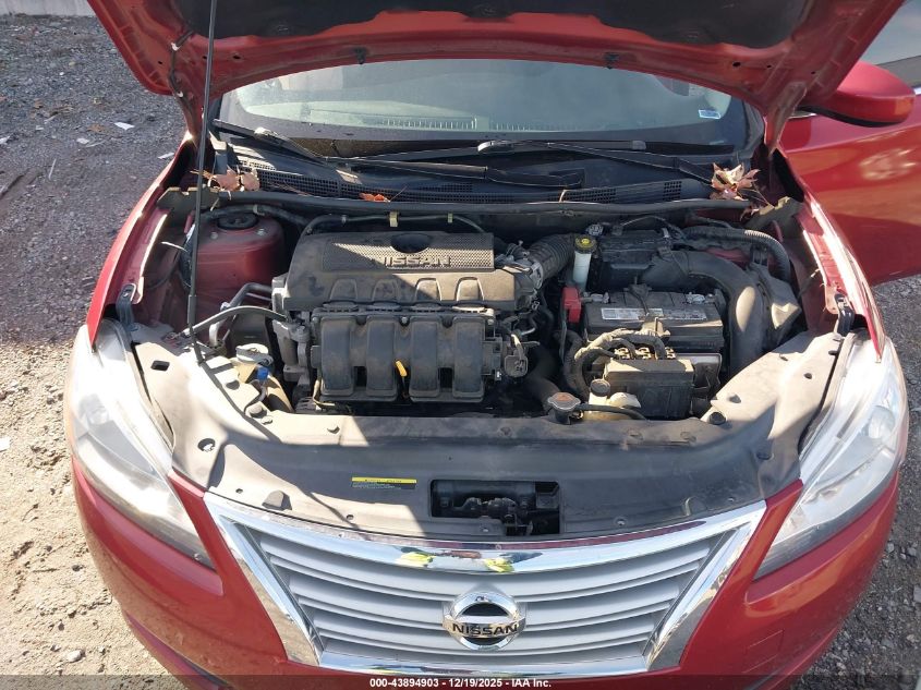 2015 Nissan Sentra Sv VIN: 3N1AB7AP0FY356498 Lot: 43894903