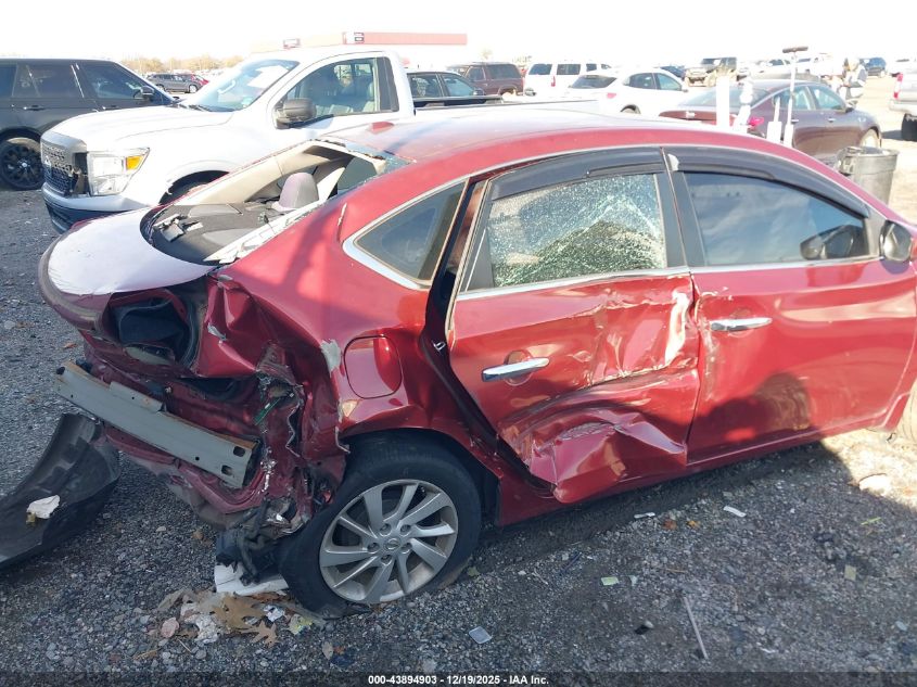 2015 Nissan Sentra Sv VIN: 3N1AB7AP0FY356498 Lot: 43894903